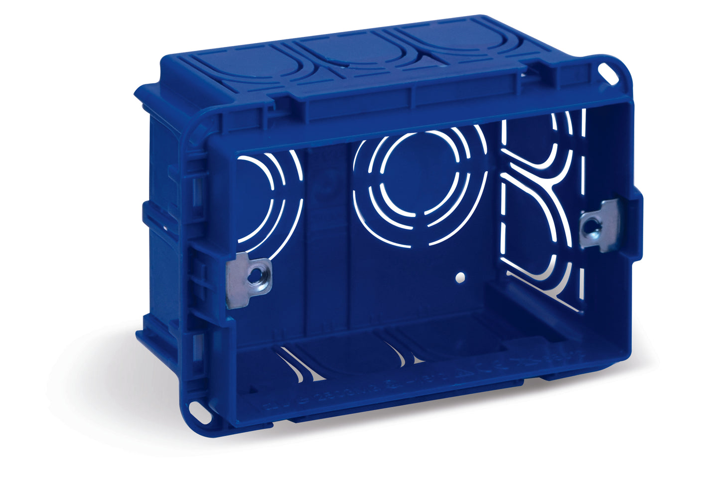 2503MG Rectangular built-in box for solid walls for 3 modules