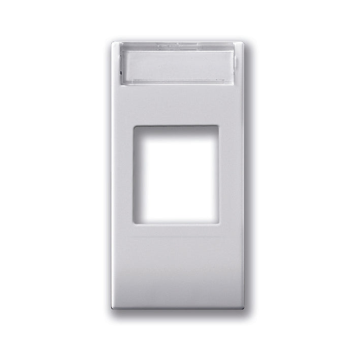 441029SC Ave Adapter for one RJ45, USB, HDMI and OC connector Kystone standard, Domus white color, 1 module