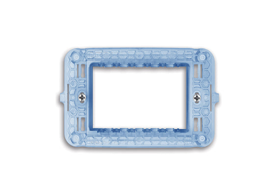 44A03 Ave Support of 3 modules with screws for rectangular boxes
