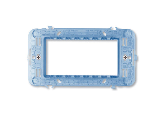 44A04 Ave Support Armature of 4 modules with screws for rectangular boxes