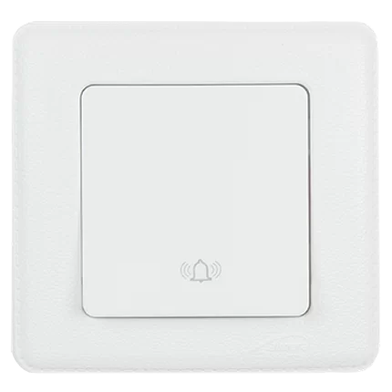 Almera One Way Push-button Switch with Bell Sign