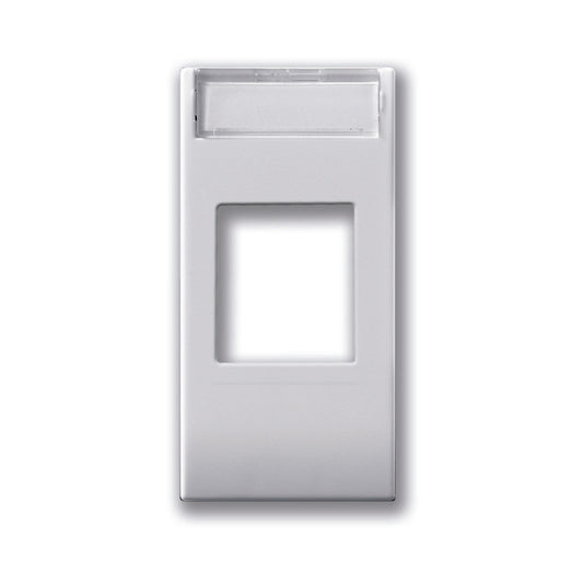 441029SC Ave Adapter for one RJ45, USB, HDMI and OC connector Kystone standard, Domus white color, 1 module