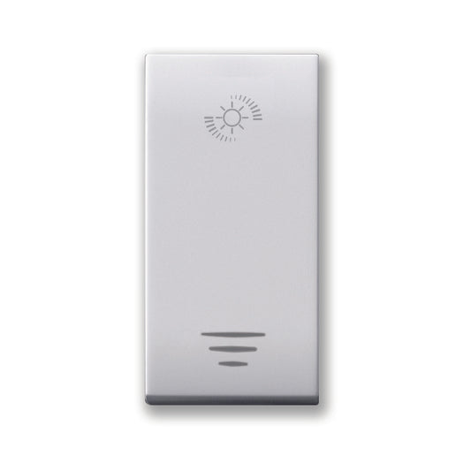 441048L Ave Push-button dimmer 230Vac 50-60Hz for inductive loads 40÷250VA, Domus white color, 1 module