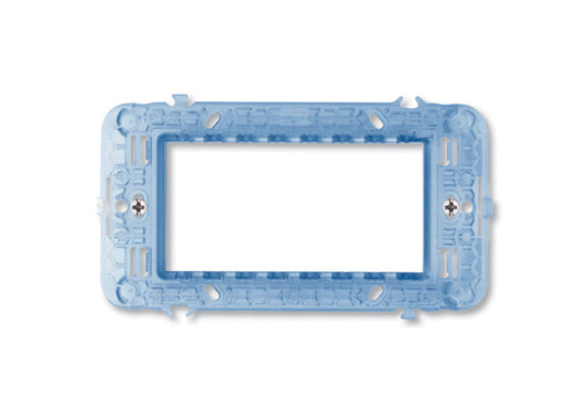 44A04 Ave Support Armature of 4 modules with screws for rectangular boxes