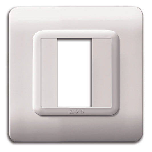 44PY31B Ave Mask Tecnopolimero, plastic, white color, 1 module