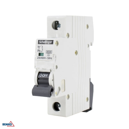 Schelinger Overcurrent Circuit Breaker 1-POLE G7 4,5kA