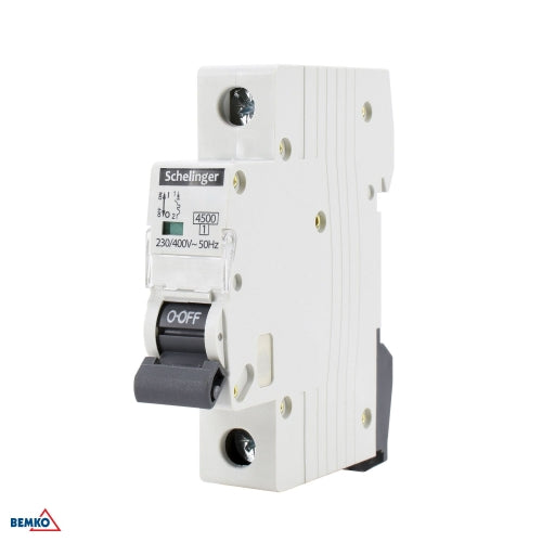 Schelinger Overcurrent Circuit Breaker 1-POLE G7 4,5kA