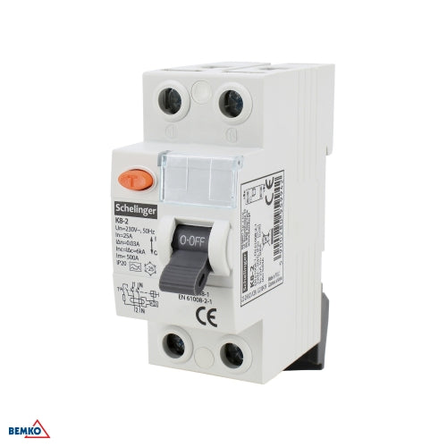 Schelinger Differential Current Circuit Breaker A 2P 30mA