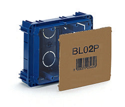BL02P Ave Multifunctional box for solid walls for 3+3 modules