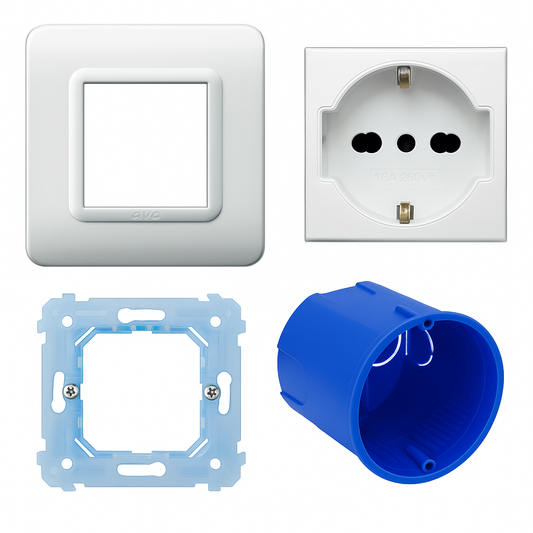 Ave Schuko Socket Bundle