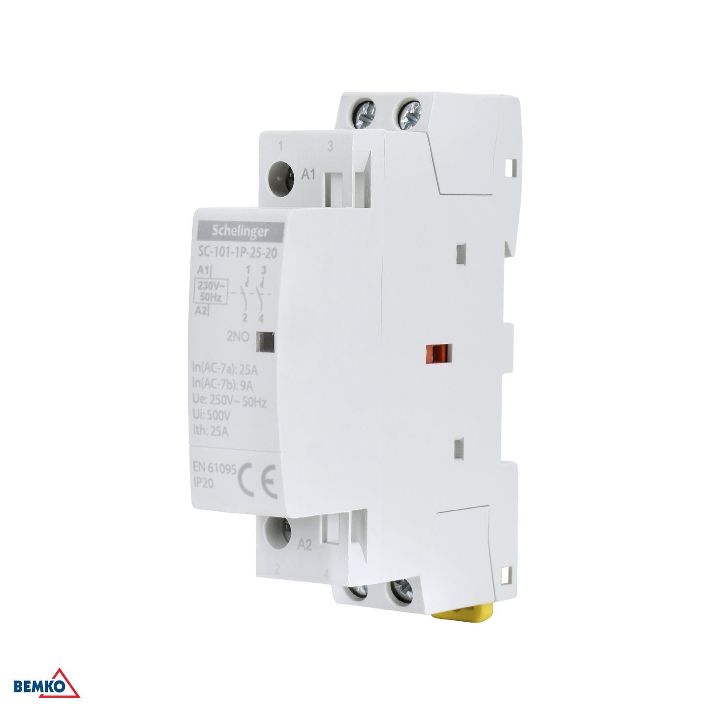 Schelinger Modular Contactor SC101 1P 25A TYP 20 (2NO + 0NC)