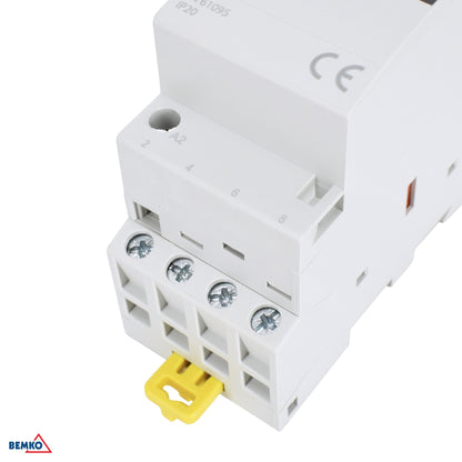 Schelinger Modular Contactor SC201 2P 25A TYP 40 (4NO + 0NC)