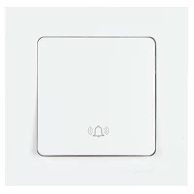 Almera One Way Push-button Switch with Bell Sign