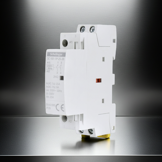 Schelinger Modular Contactor SC101 1P 25A TYP 20 (2NO + 0NC)