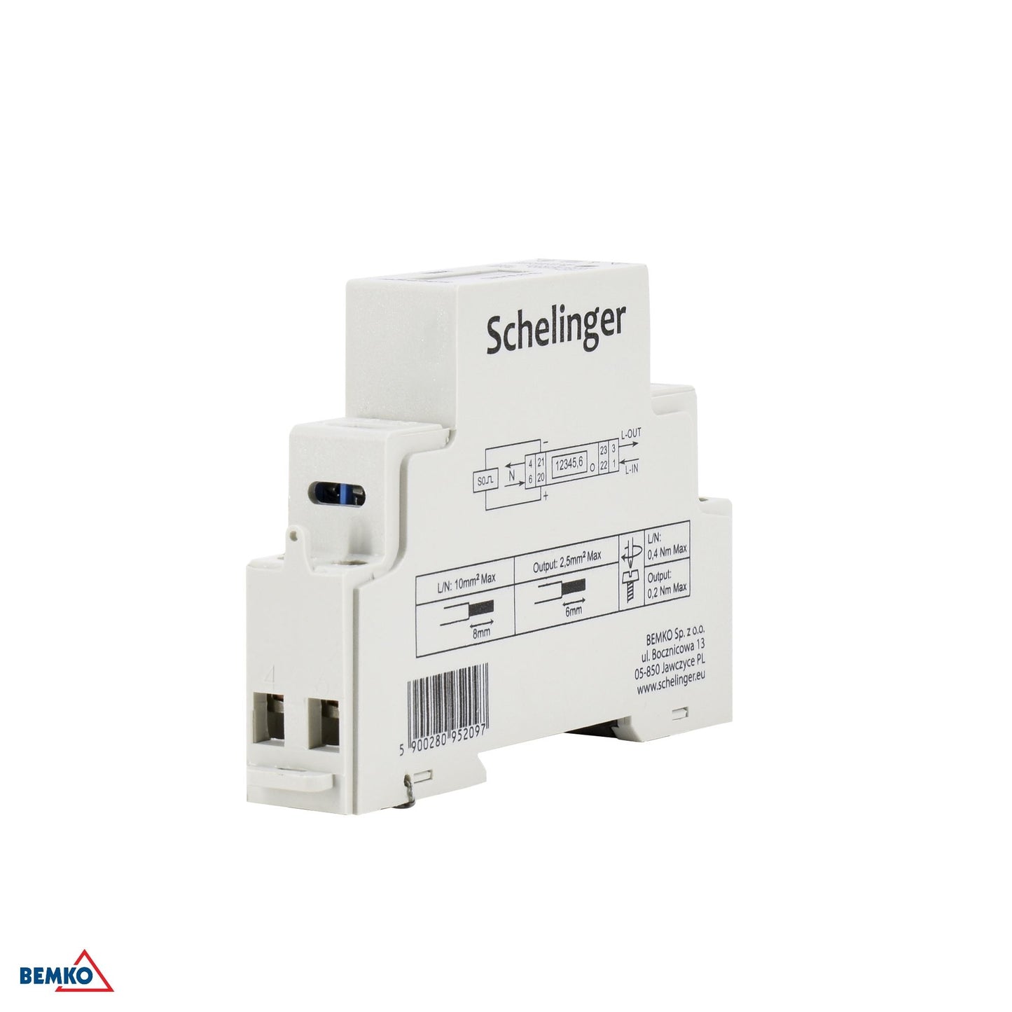 Schelinger Electricity Meter 1 Phase Mid